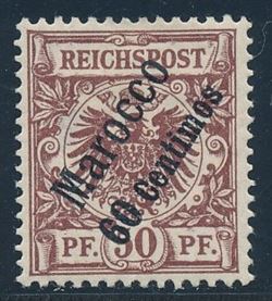 Tysk post i Marokko 1899