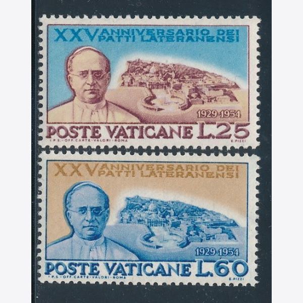 Vatican - Papal State 1954