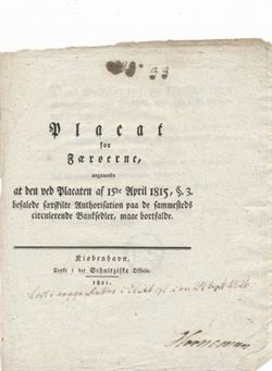 Færøerne 1821