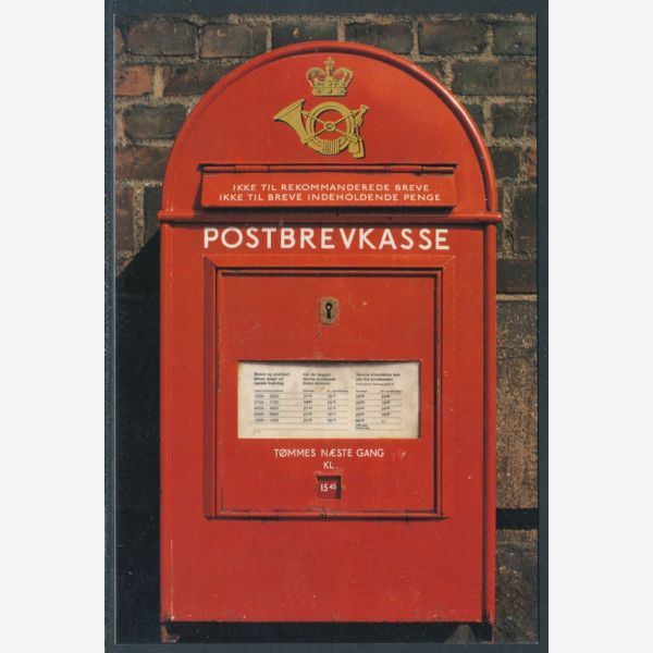 Post Postkasse Ubrugt Postkort Ubrugt