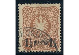 German Post in Turkey 1884