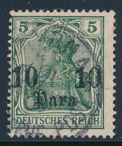 Tysk post i Tyrkiet 1906