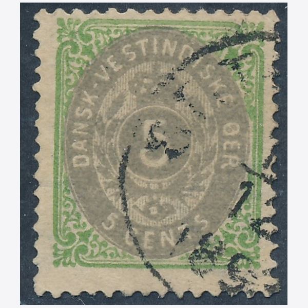 Danish West Indies 1876