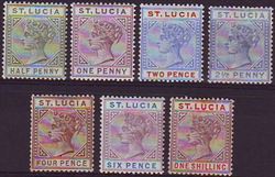 St. Lucia 1883-91