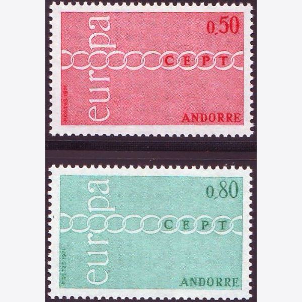 Andorra Fransk 1971