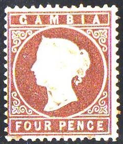Gambia 1880