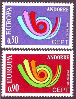 Andorra Fransk 1973