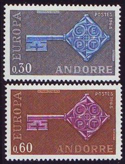 Andorra Fransk 1968