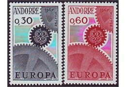 Andorra Fransk 1967