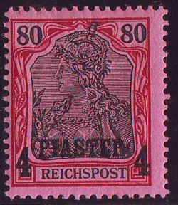 Tysk post i Tyrkiet 1900