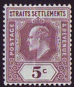Straits Settlements 1902