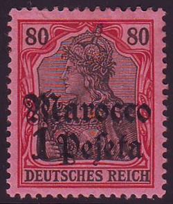 German Post in Morocco 1905