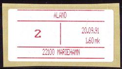 Aland Islands 1991