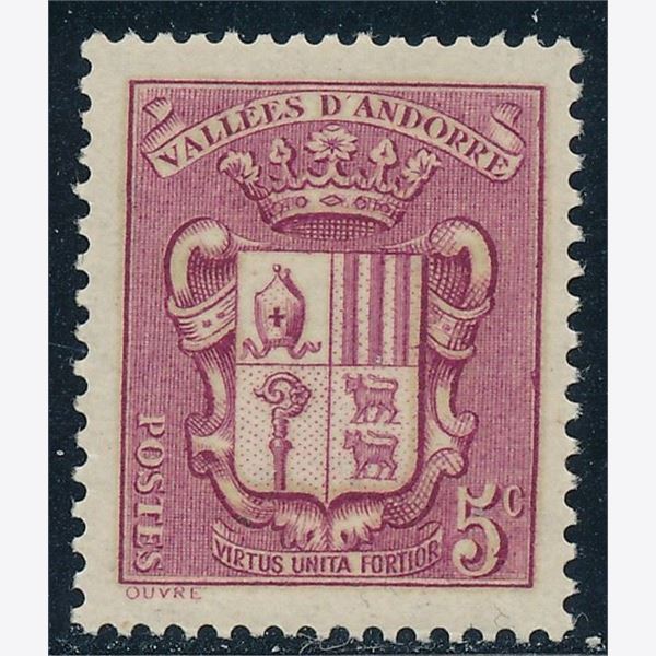 Andorra Fransk 1936