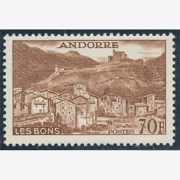 Andorra Fransk 1957