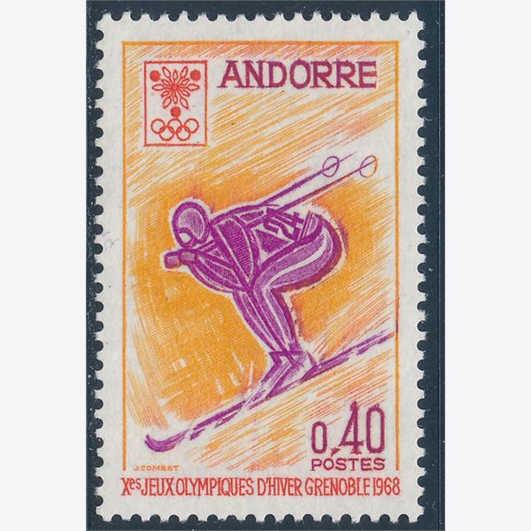 Andorra Fransk 1968