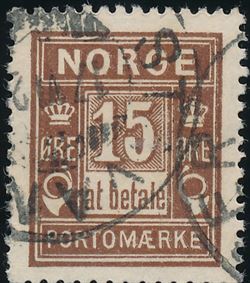 Norway Postage due 1914