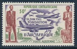 Centrafricain 1962