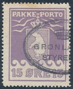 Pakkeporto 1915