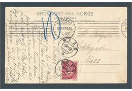 Norway Postage due 1907