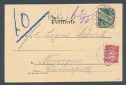 Norway Postage due 1900