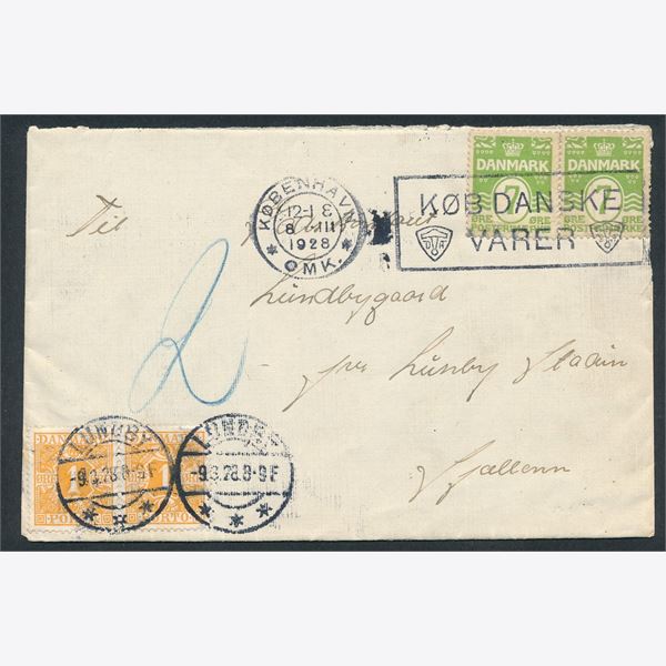 Denmark Postage due 1928