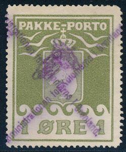 Pakkeporto 1905