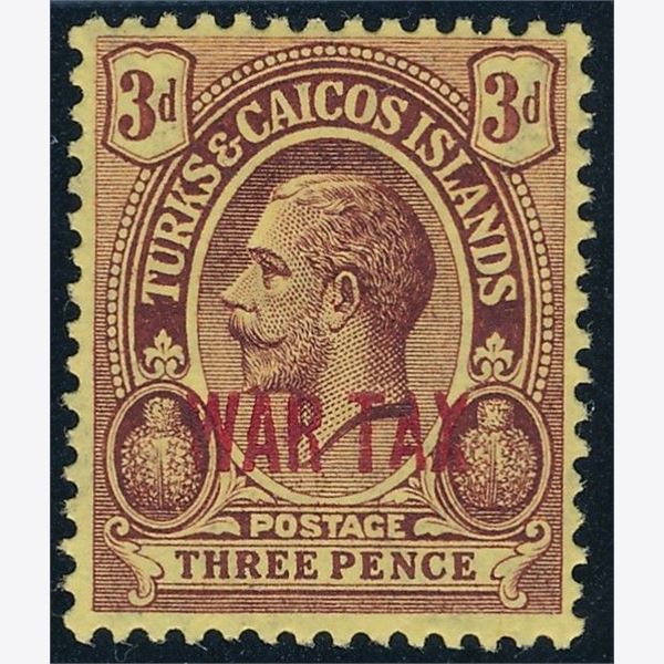 Turks & Caicos Islands 1917