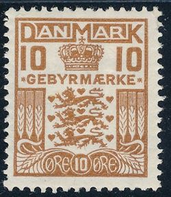 Danmark Gebyr 1930