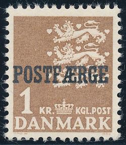 Denmark Post ferry 1950