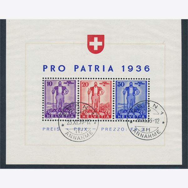 Switzerland 1936