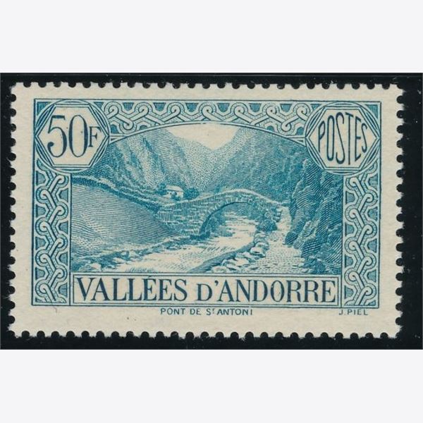 Andorra French 1942