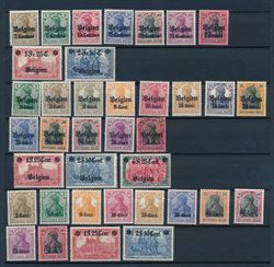 Tysk Post i Belgien 1914-16