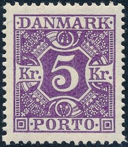 Denmark Postage due 1924