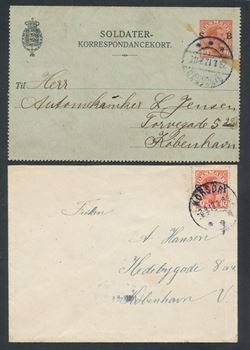 Danmark Postfærge 1918