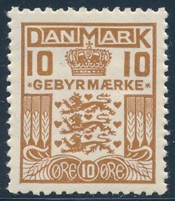 Denmark Late fee 1930