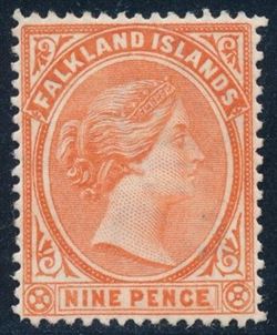 Falkland Islands 1895