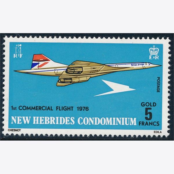 New Hebrides 1976