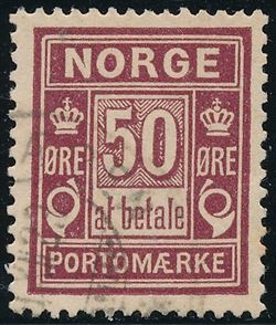 Norway Postage due 1889