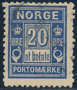 Norway Postage due 1897