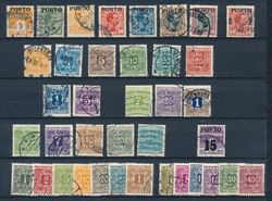 Denmark Postage due 1921-55