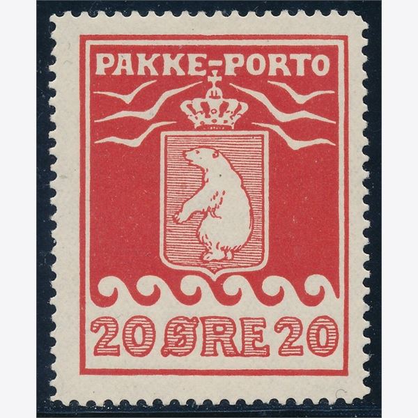 Pakkeporto 1915