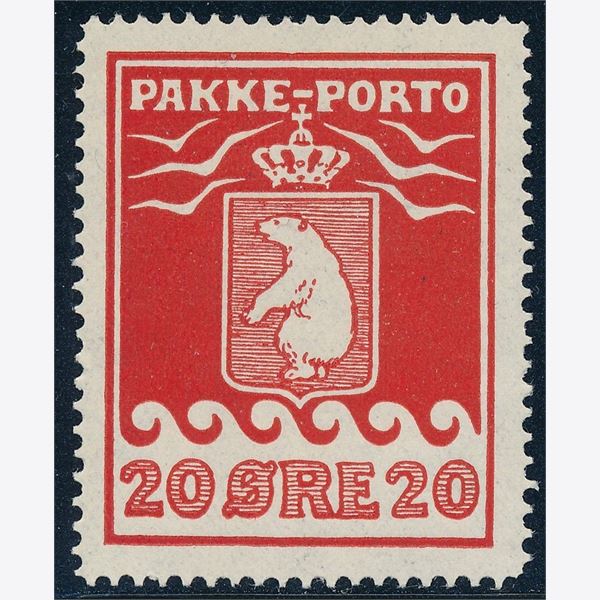 Pakkeporto 1915