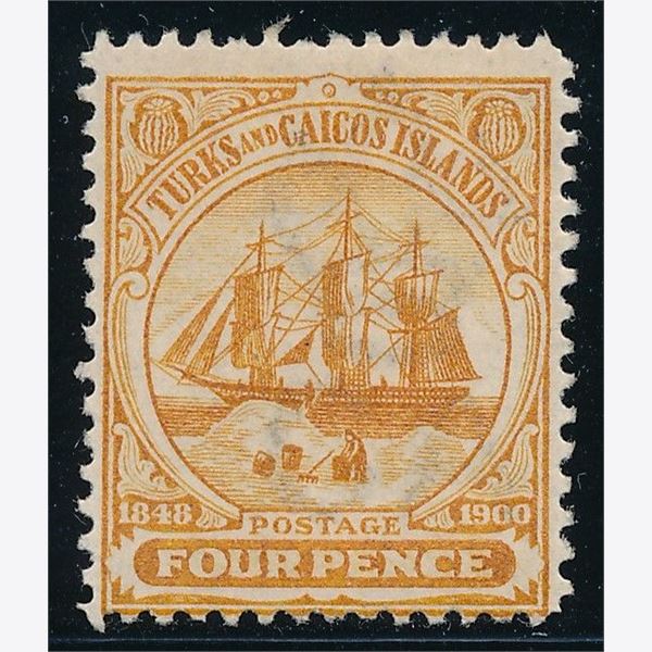 Turks & Caicos Islands 1900