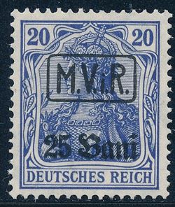 German Post in Romania 1917