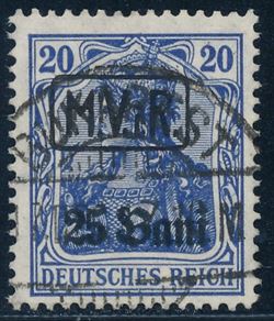 German Post in Romania 1917