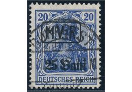 German Post in Romania 1917