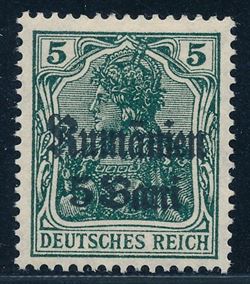 German Post in Romania 1918