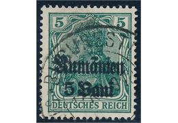 German Post in Romania 1918