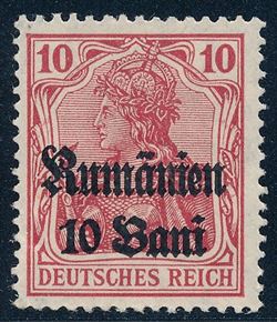 German Post in Romania 1918